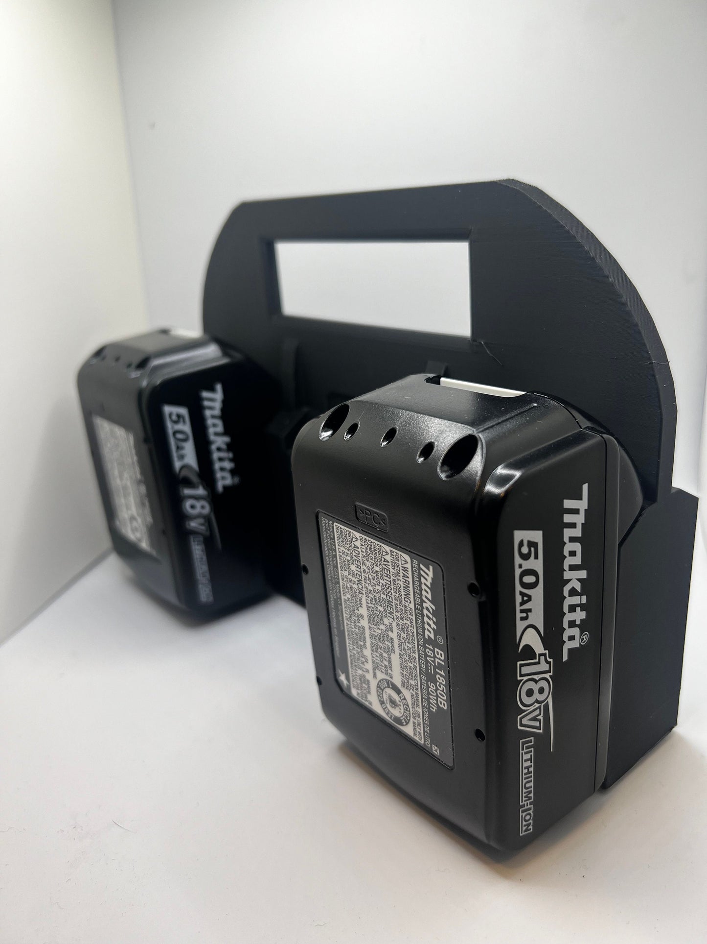 Makita 18V Battery Caddy | Carrying Case | Battery Holder | Holds 6 Makita Batteries