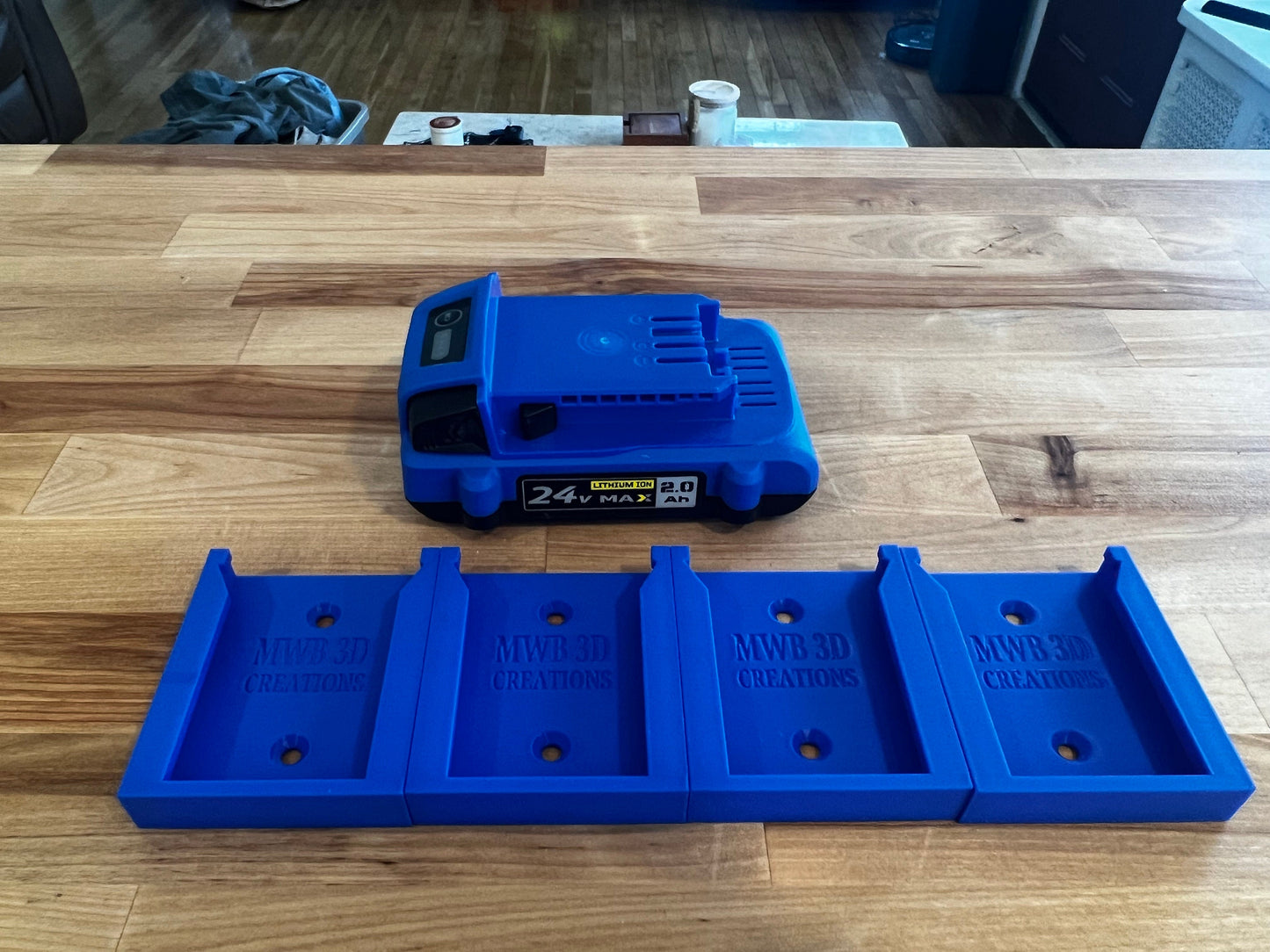 Combo Pack KOBALT 24V Tool & Battery Mounts/Hanger/holders