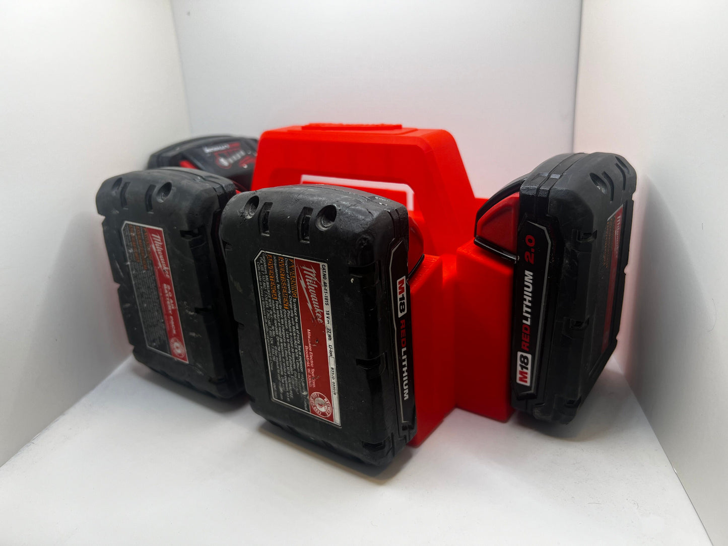 Milwaukee M18 Battery Carrier/Caddy Holds Up to 6 M18 Batteries