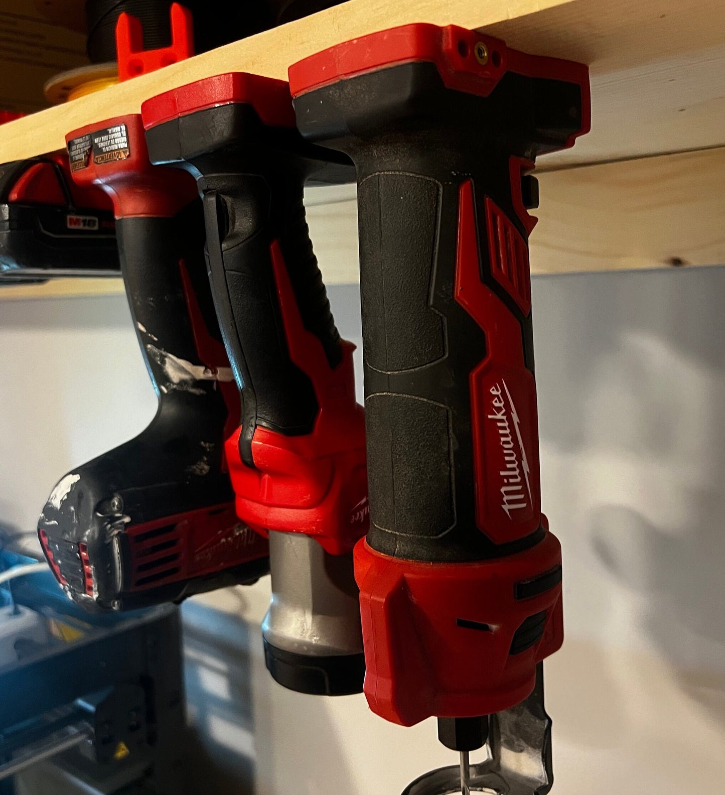 10 Piece Combo Pack! Milwaukee M18 Battery And Tool Mounts/Holders/Hangers -Heavy Duty