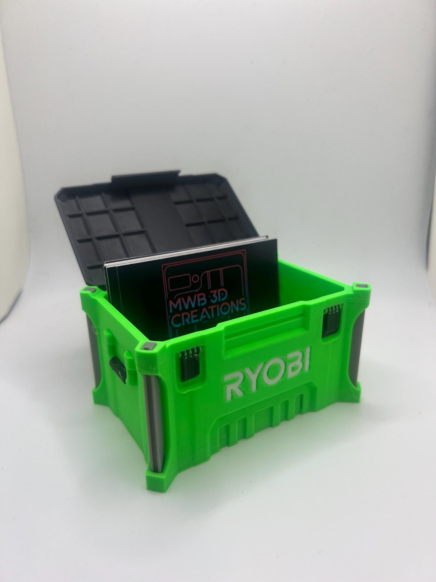 Ryobi Business Card Holder/Stash Box | Ryobi tools Inspired