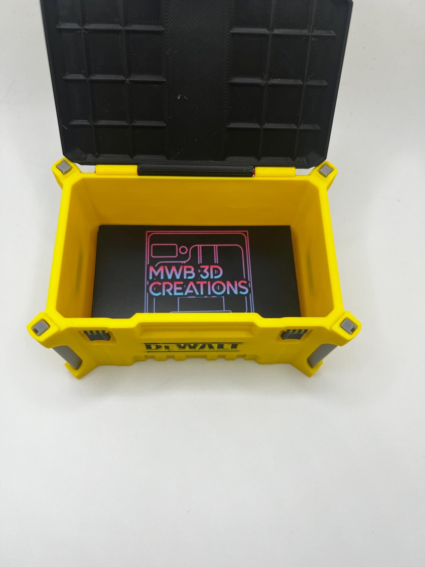 Dewalt Business Card Holder/Stash Box | Dewalt tools Inspired