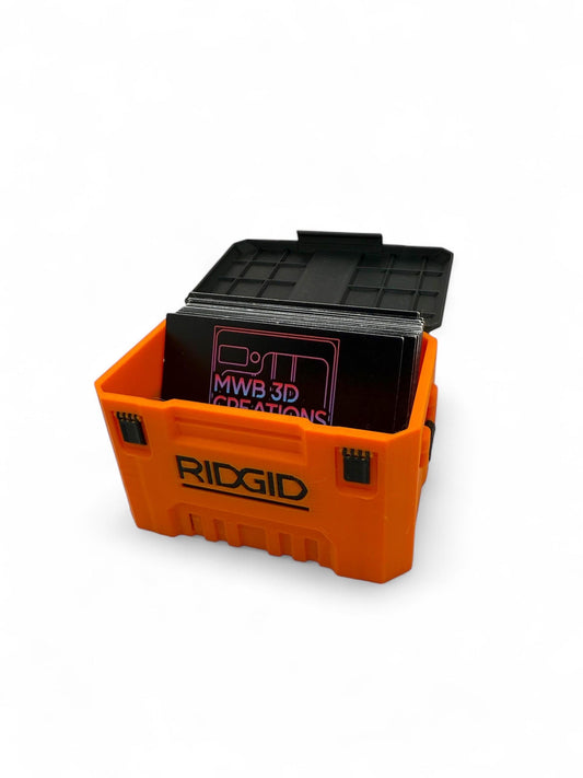 Ridgid Business Card Holder/Stash Box | Ridgid Tools Inspired