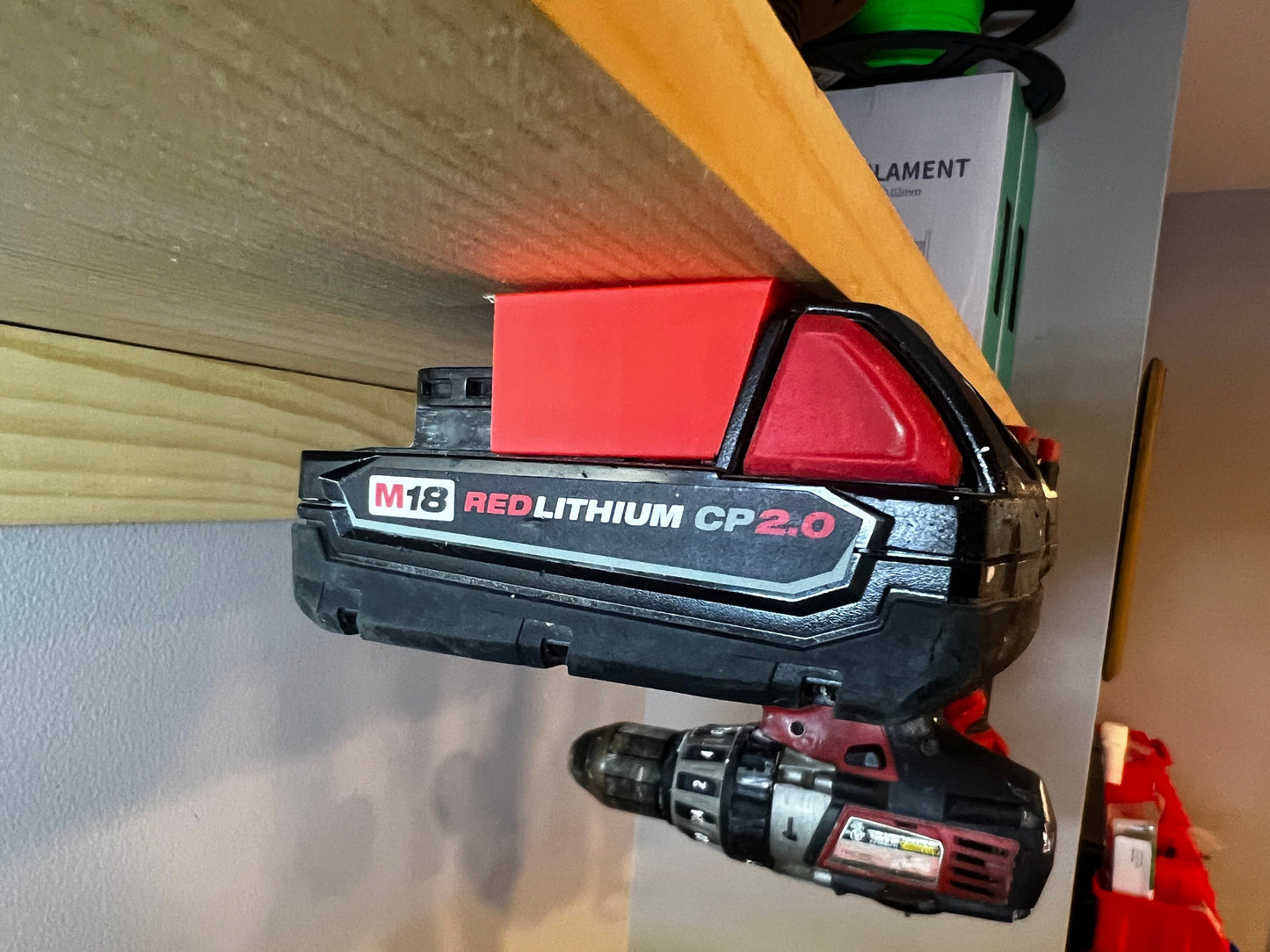 10 Piece Combo Pack! Milwaukee M18 Battery Mounts/Holders/Hangers -Heavy Duty