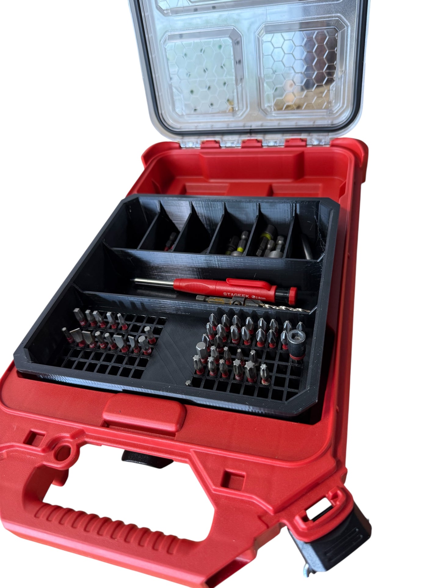 Impact Bit Organizer For Milwaukee Packout - Store Bits & Accessories