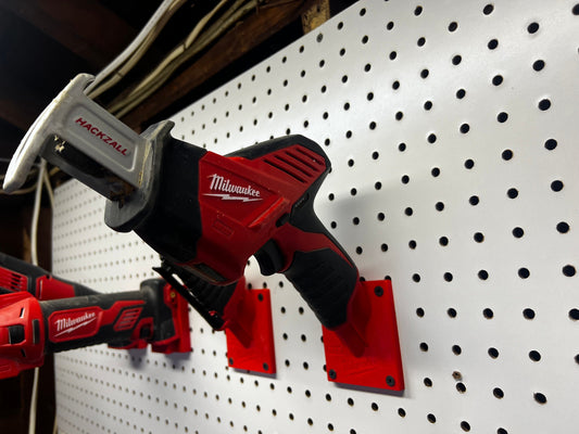 5 Pack Milwaukee M12 Tool Holder/Hanger Angled Version For M12 Tools