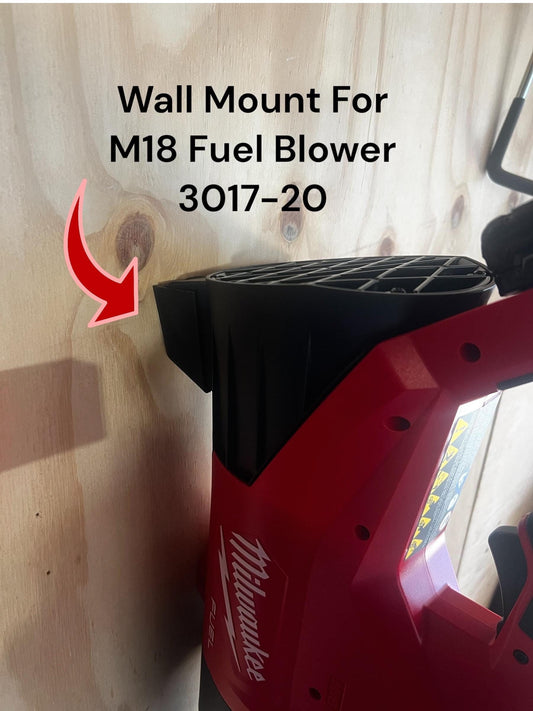 Milwaukee M18 FUEL Leaf Blower Wall Mount 3017-20 | Milwaukee Blower Storage And Organization